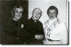 Les femmes on retreat with Fr. Hardon in October 1999.